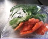 貴女風味で冷凍野菜(1)❤️ゆりさん風作り方1写真