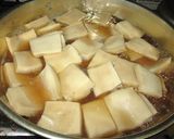 高野豆腐と卵の含め煮作り方2写真