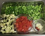 糖質制限！夏野菜のベジスパゲッティ作り方1写真