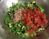 糖質制限！夏野菜のベジスパゲッティ作り方5写真