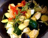 夏野菜のフリカント作り方4写真