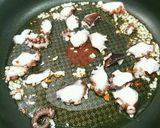 タコのペペロンチーノ作り方4写真