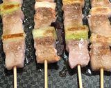 買って来た豚ネギマ串の美味しい焼き方作り方3写真