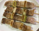 買って来た豚ネギマ串の美味しい焼き方作り方4写真