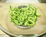 もやしとゴーヤの蒸しサラダ作り方1写真