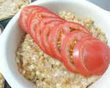レンチン(6分)♥️トマトonハンバーグ作り方12写真