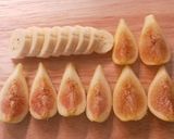 懐石風☆いちじくとバナナの辛子酢味噌和え作り方2写真