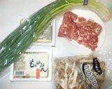肉豆腐♪簡単豚肉で作り方1写真