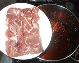 肉豆腐♪簡単豚肉で作り方4写真