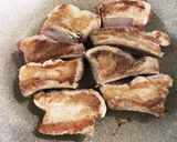 スペアリブの照り焼き作り方2写真