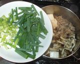 肉豆腐♪簡単豚肉で作り方7写真