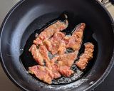 カルビと長ネギ・春雨オイスターソース炒め作り方5写真