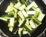 ズッキーニなすゴーヤで！夏野菜☆麻婆なす作り方7写真
