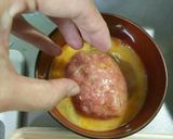 サクッと！揚げ焼きメンチカツ作り方10写真