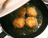 サクッと！揚げ焼きメンチカツ作り方15写真