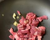 空心菜ともやしの中華風ピリ辛餡かけ蕎麦作り方2写真