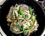 余り餃子のタネで作る♪中華餡がけ野菜炒め作り方2写真