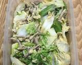ポリ袋で・白菜の卵とじ作り方11写真