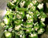超楽々トマトとオクラの冷製パスタ作ります作り方3写真