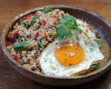 鯖でガパオライス作り方10写真