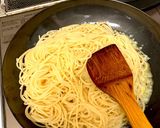 私のフランス料理とあさりのワイン蒸パスタ作り方4写真