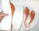 鮭のムニエル♪簡単オリーブオイル片栗粉で作り方3写真