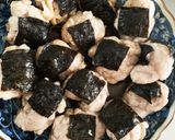 レンジで豚こまミートボール(磯辺焼味)作り方7写真