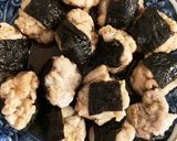 レンジで豚こまミートボール(磯辺焼味)作り方8写真