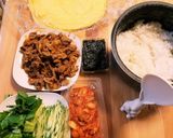 旨い！☆韓国風玉子ロール巻き☆作り方4写真