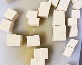 ミニトマトゴロゴロ夏野菜麻婆豆腐作り方6写真