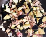 ミニトマトゴロゴロ夏野菜麻婆豆腐作り方13写真