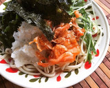 簡単！おろしキムチおろしうどん作り方4写真