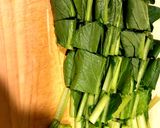 幼児食 しらすと小松菜のチヂミ作り方1写真