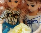 リカちゃんサイズ♡野球シリꕤ味噌餅巾着作り方2写真