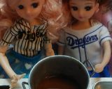 リカちゃんサイズ♡野球シリꕤ味噌そぼろ飯作り方1写真