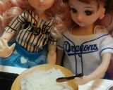 リカちゃんサイズ♡野球シリꕤ味噌そぼろ飯作り方8写真