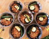 キャンプ 夏野菜キーマカレー作り方7写真