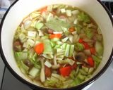 野菜たっぷり☆ミルクカレースープ作り方5写真