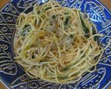 じゃこと水菜のスパゲティ 子供用&大人用作り方4写真