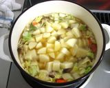 野菜たっぷり☆ミルクカレースープ作り方6写真