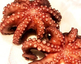 簡単タコキムチ(タコとカクテキの和え物)作り方2写真