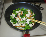 お弁当に☆ピーマンとちくわの麺つゆ炒め作り方4写真