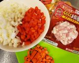 赤野菜カレー作り方1写真