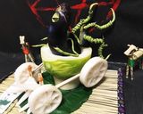 簡易式坊さんの気絶風マーラを添えて作り方1写真