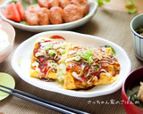 ふわふわとろとろ⁂とん平焼き作り方9写真