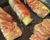 夕顔の豚バラ肉巻き作り方9写真