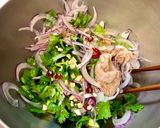 豚肉とパクチーのタイ風サラダ作り方5写真