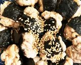 レンジで豚こまミートボール(磯辺焼味)作り方9写真