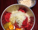 肉団子作り方1写真