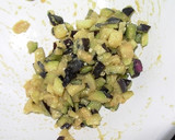 巨大おやき？！刻み茄子のおうす（薄焼き）作り方3写真